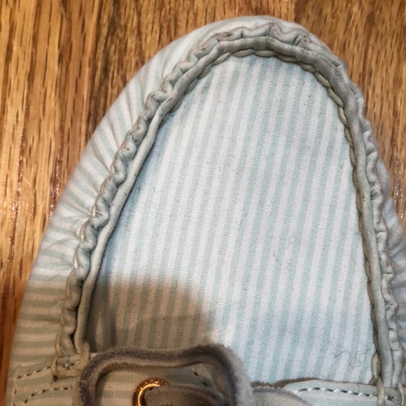 Blue and white striped top sider sperrys - Picture 4 of 8
